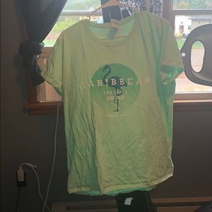 Women’s mint green princess cruise t-shirt